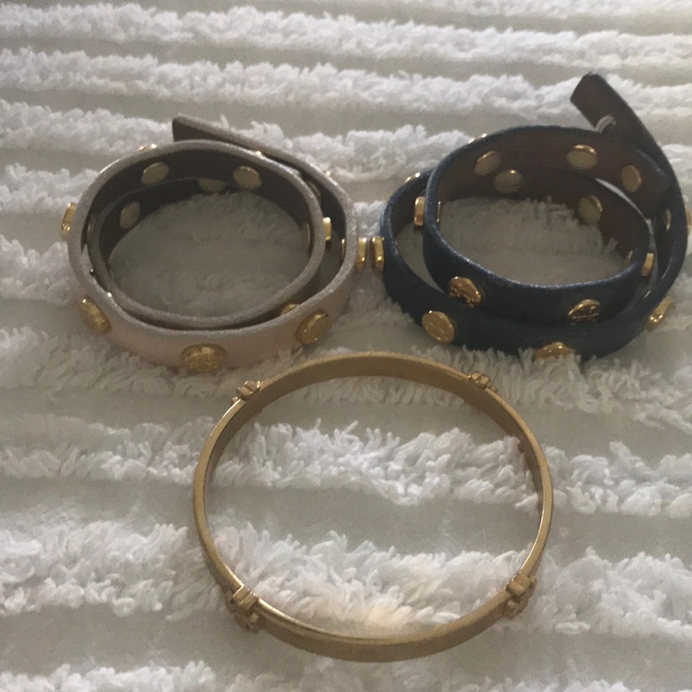 Lot of 3 Tory Burch bracelets